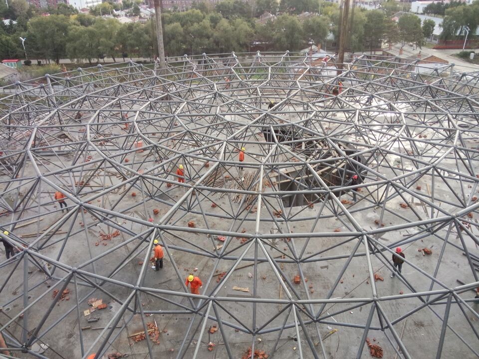 乌兰察布全民健身中心网架